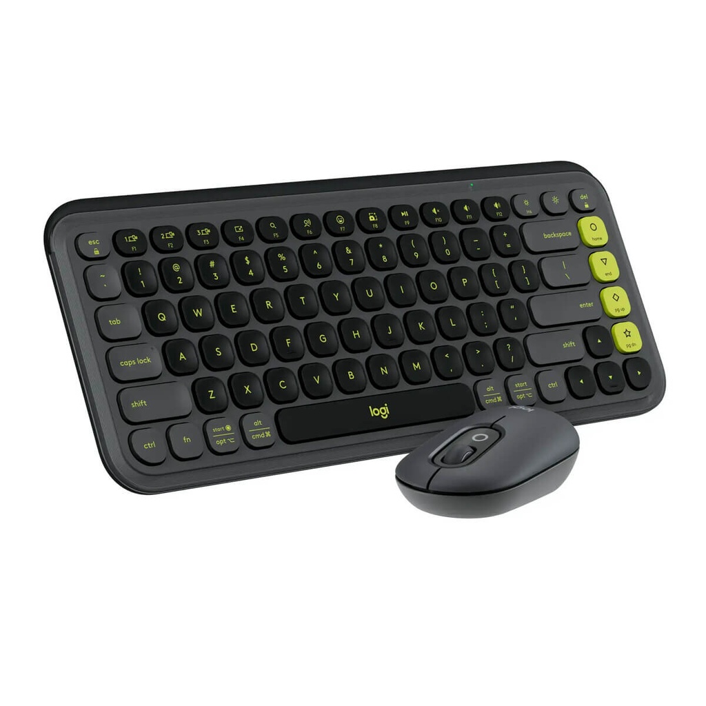 Combo de teclado y mouse Logitech - Spanish - Graphite - 920-013052