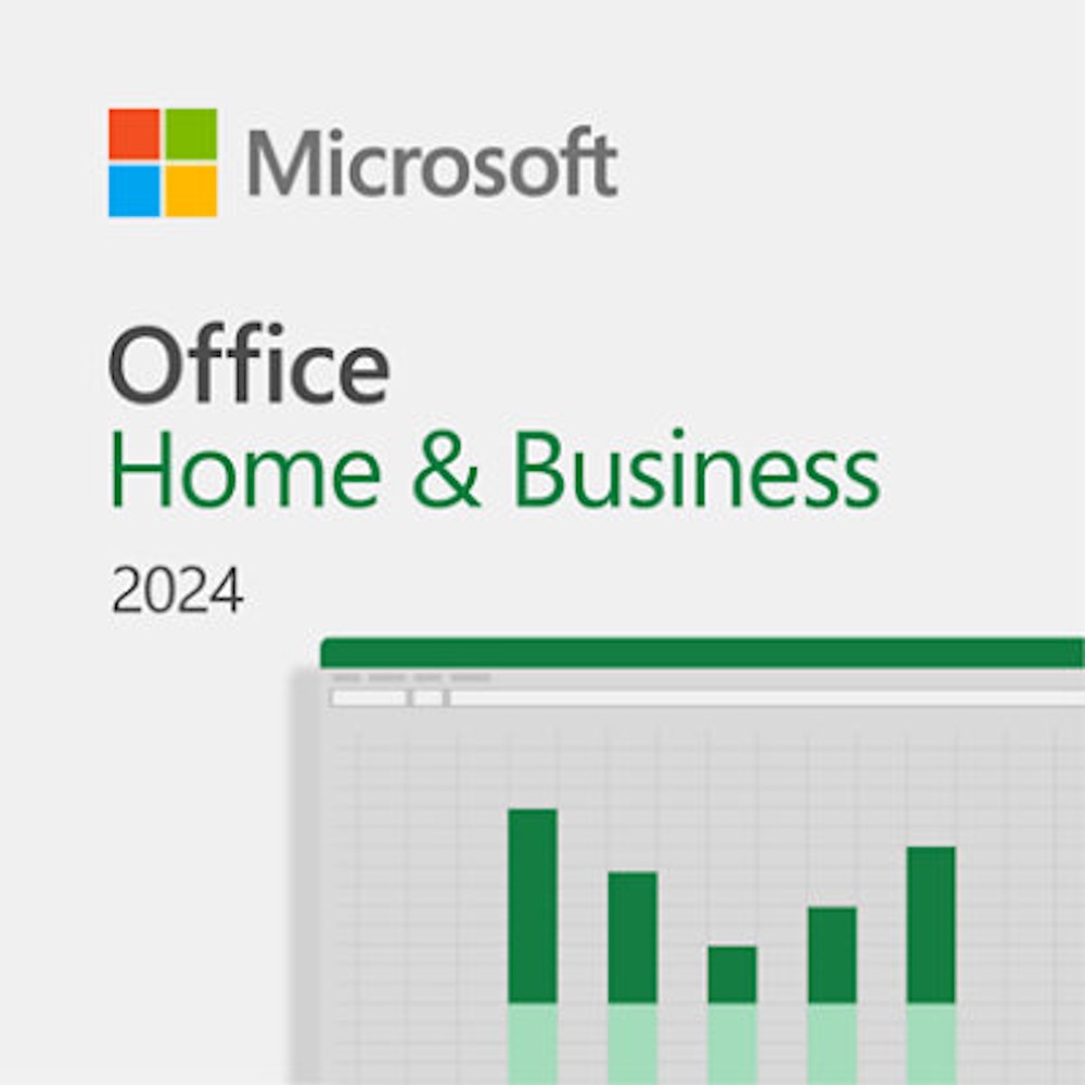 Licencia básica de Microsoft Office Hogar y Empresa 2024  - 1 usuario activo - Tarjeta de activación - Todos los idiomas - Venta minorista en línea solo para América Latina