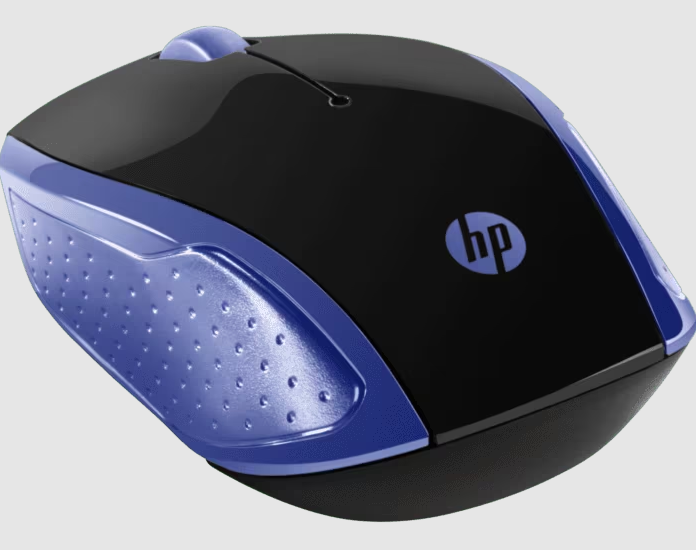 HP - Mouse - 2.4 GHz - Aqua blue