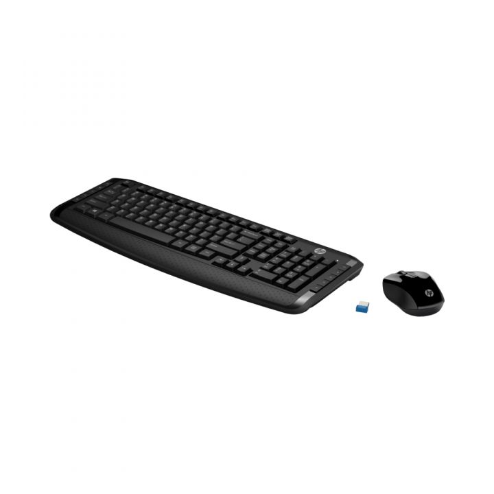 Combo de teclado y mouse inalámbrico HP 300 - Latinoamérica - para Pavilion 24, 27, 32, 590, 595, TP01