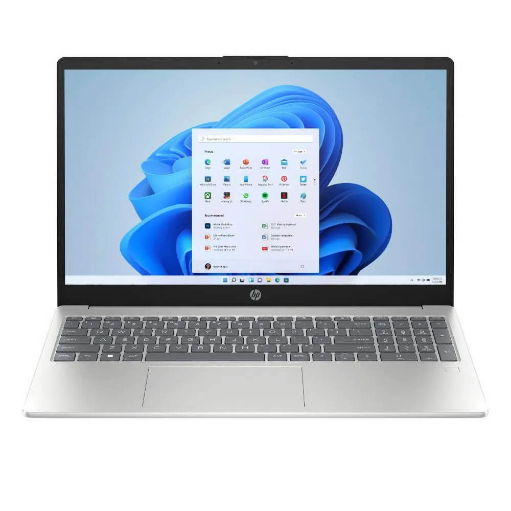 Laptop HP 15-fc0013la de 15.6" - AMD Ryzen 7 7730U - 512 GB SSD - Windows 11 Home - Silver