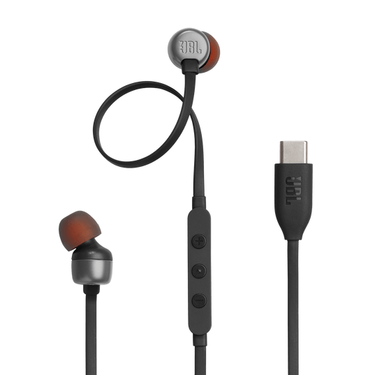 Auriculares intraaurales con micro JBL TUNE 310C - en oreja - cableado - USB-C - negro
