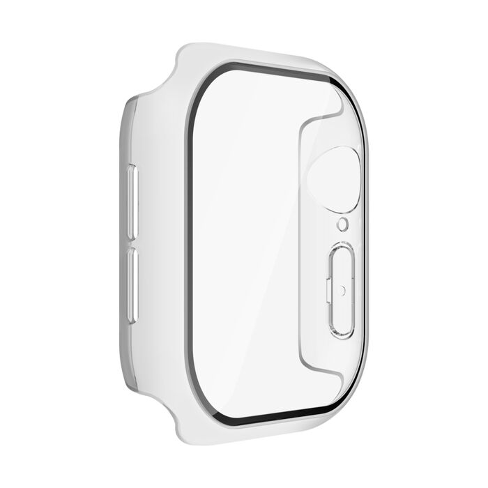 Protector de pantalla Belkin 2 en 1 TemperedCurve para Apple Watch blanco