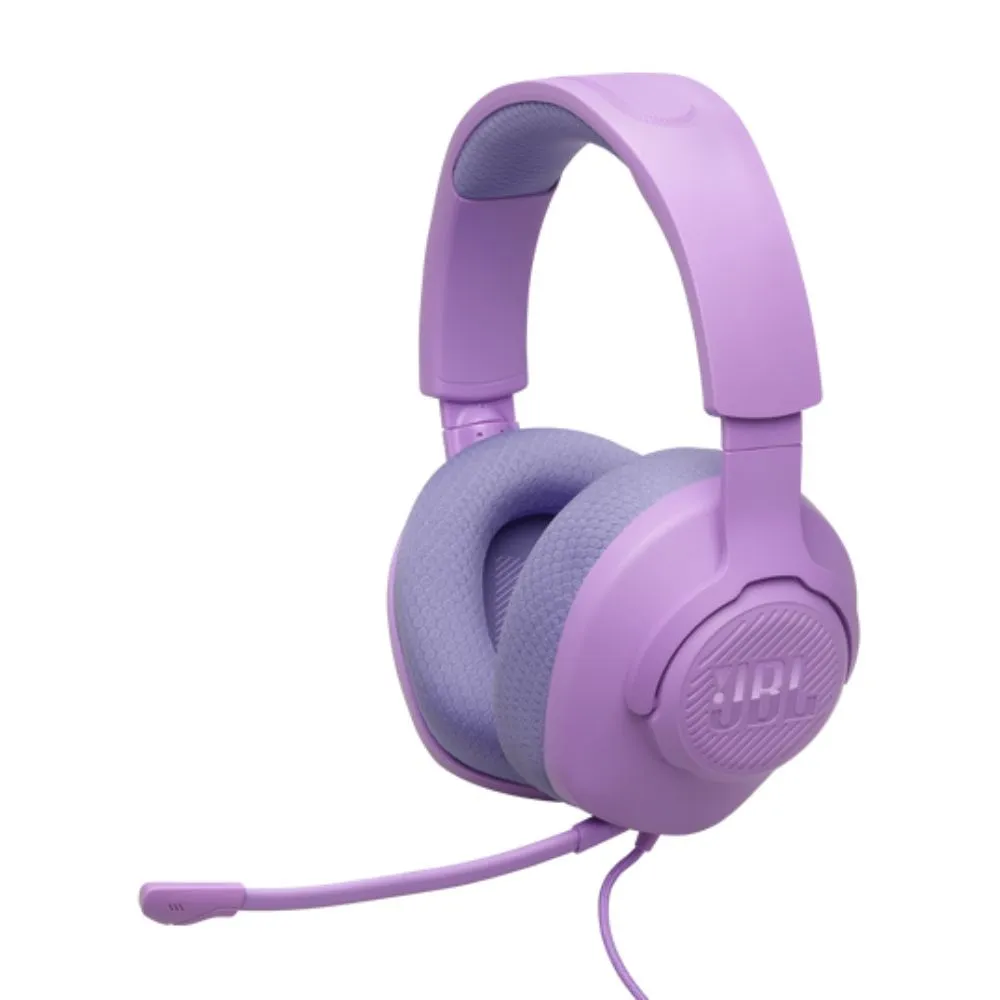 Audífonos Gaming JBL Quantum 100M2, Con Micrófono, Alámbricos, Color Púrpura