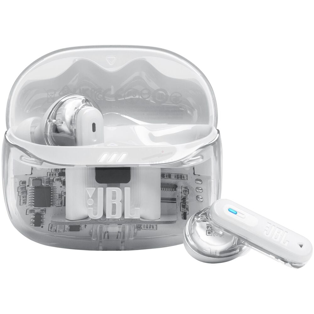 JBL TUNE - Beam - Headphones - Ghost White - JBLTBEAM2GWHTAM