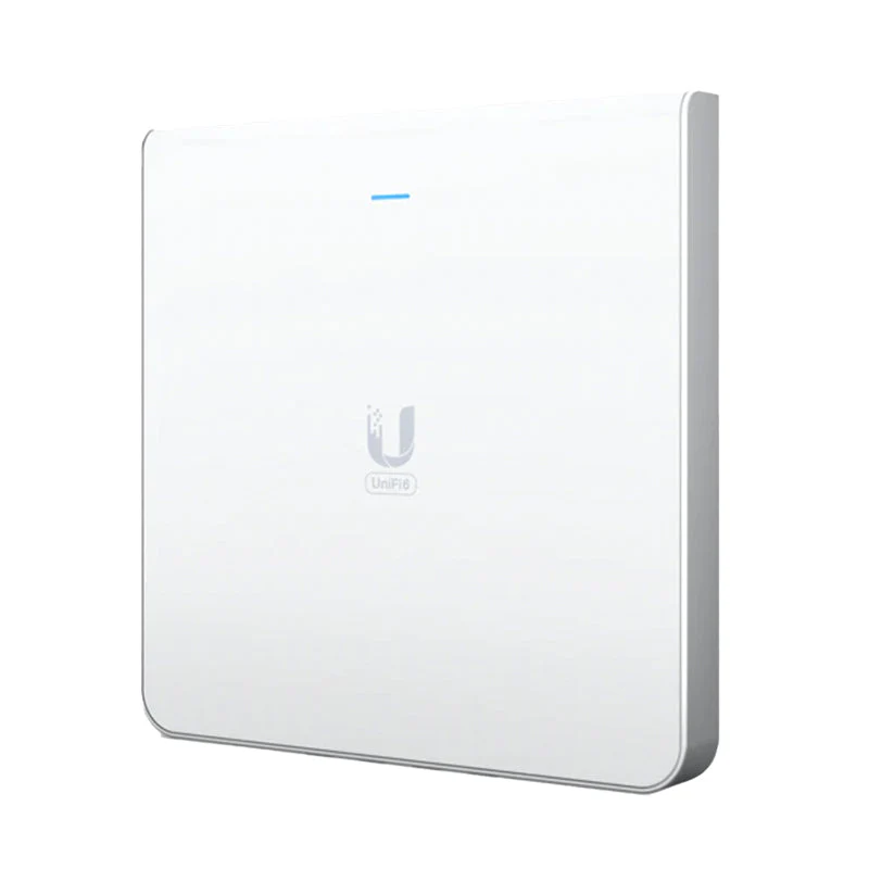 Punto de acceso inalámbrico Ubiquiti UniFi U6 Enterprise - 4 puertos - Wi-Fi 6 - Wi-Fi 6E - 2.4 GHz, 5 GHz, 6 GHz - en pared