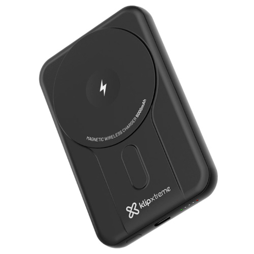 Klip Xtreme - Power bank - 24 pin USB-C - Lithium polymer - Para Smartphones - Wireless Charging