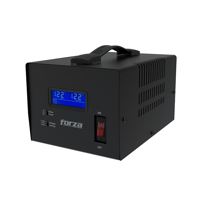 Forza -Regulador de voltaje automático- External - AC 110/120 V - 4 Tomas de Corriente - 3600 VA