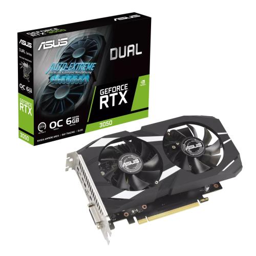 Tarjeta De Video Asus Dual Geforce RTX 3050 De 6 GB GDDR6 Edicion OC