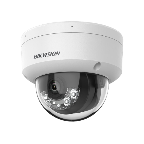 Hikvision - Network surveillance camera - Dome Smart Hybrid Light 6MP Bu