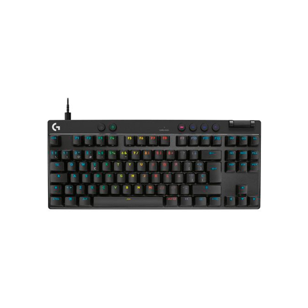 Teclado Logitech Wired - USB-C - Black