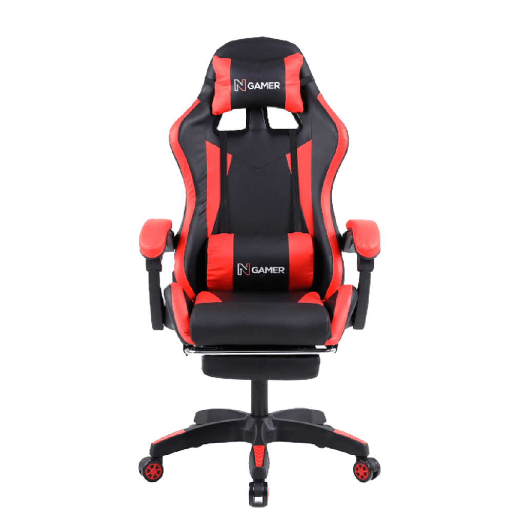 Silla Gaming Essential Negro-Rojo 220Lb Nenotech