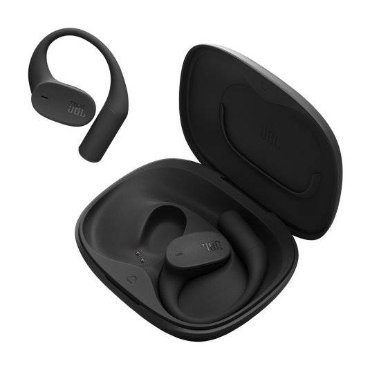 JBL - TWS - Headphones - Open Ear - Black