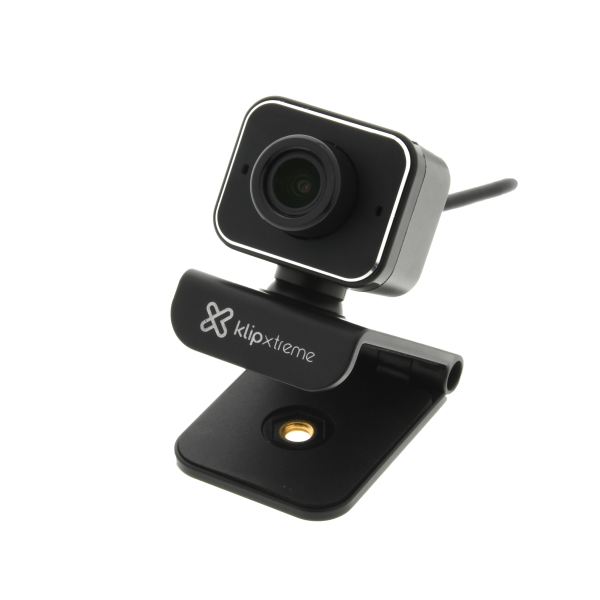Cámara Web Klip Xtreme USB, 2K QHD 2560 x 1440 Para Videoconferencias y Streaming, Color Negro