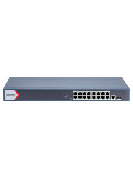 Hikvision - Switch - 16 - Gigabit Smart POE