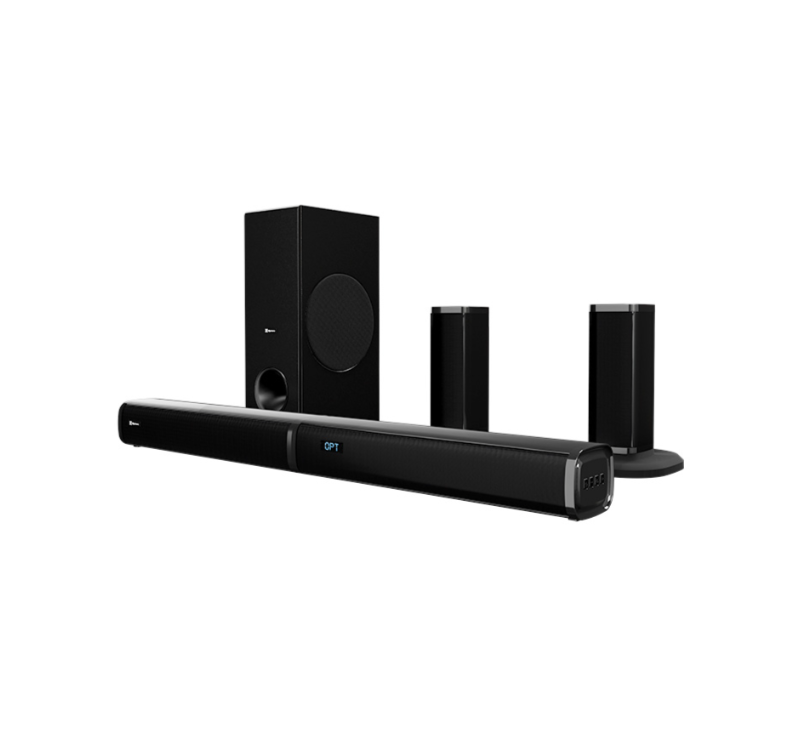 Barra De Sonido Klip Xtreme BoomBar Air Ultra 5.1, Subwoofer, Bluetooth, Color Negro