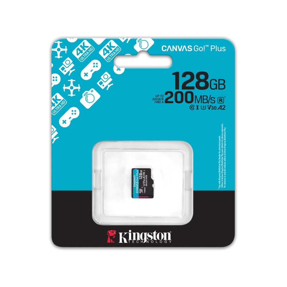 Kingston - Flash memory card - microSDHC - 512GB microSDXC Canvas Go Plus