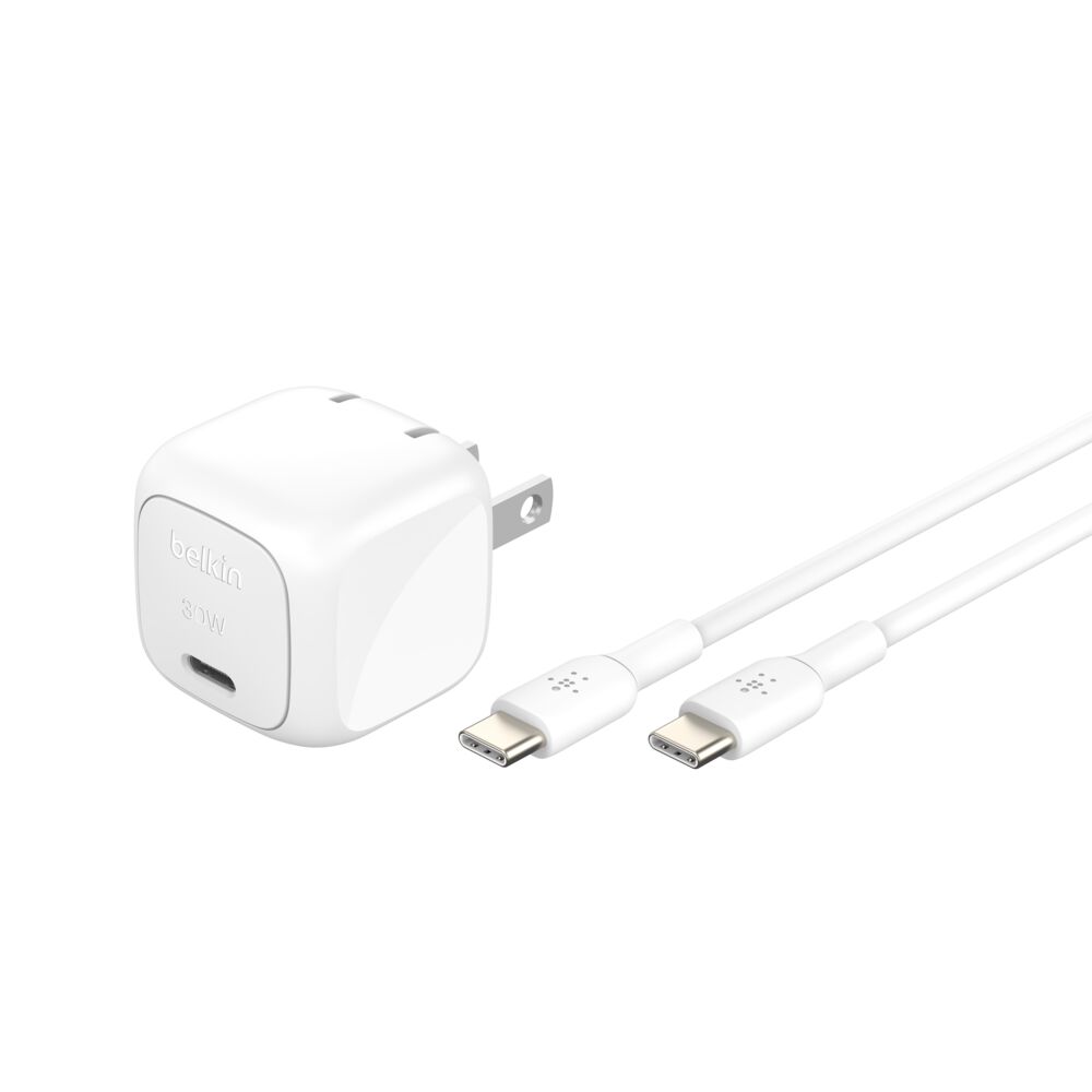 Belkin -Soporte de carga/cargador de batería- 30 Watt - Lithium - Para Universal USB-C