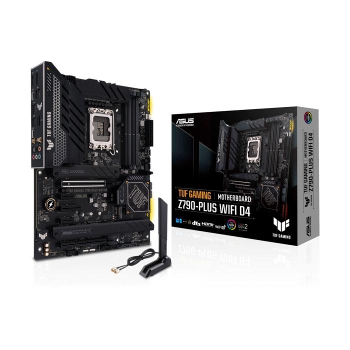 Tarjeta Madre ASUS Motherboard TUF Gaming Z790-Plus Wifi D4 LGA 1700 4xDDR4 ATX