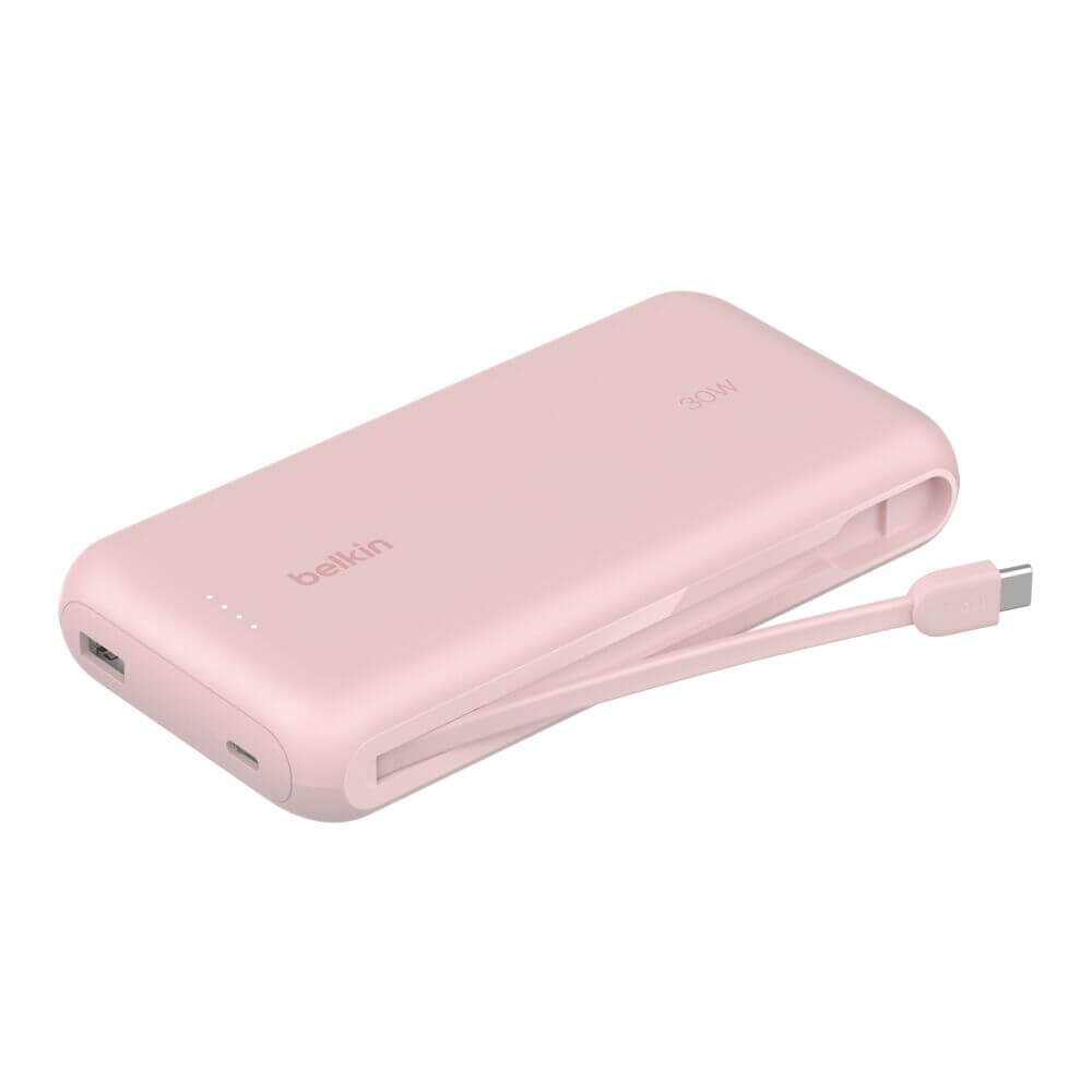Belkin - Power bank - Lithium - Para Universal / Para iPhone 13 - 20k 30WPD + Integrated USB-C C