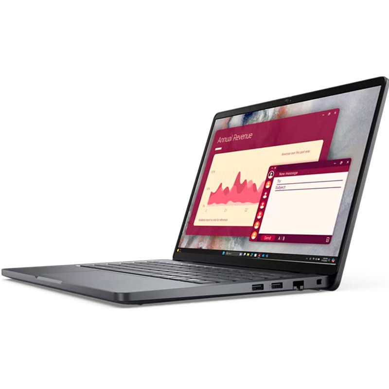 Laptop Dell Pro - de 14" - Intel Core i5 120U / 5.0 GHz - 16 GB - DDR5 SDRAM - 512 GB - Integrated Intel Graphics - Windows 11 Pro - 1 año de garantía
