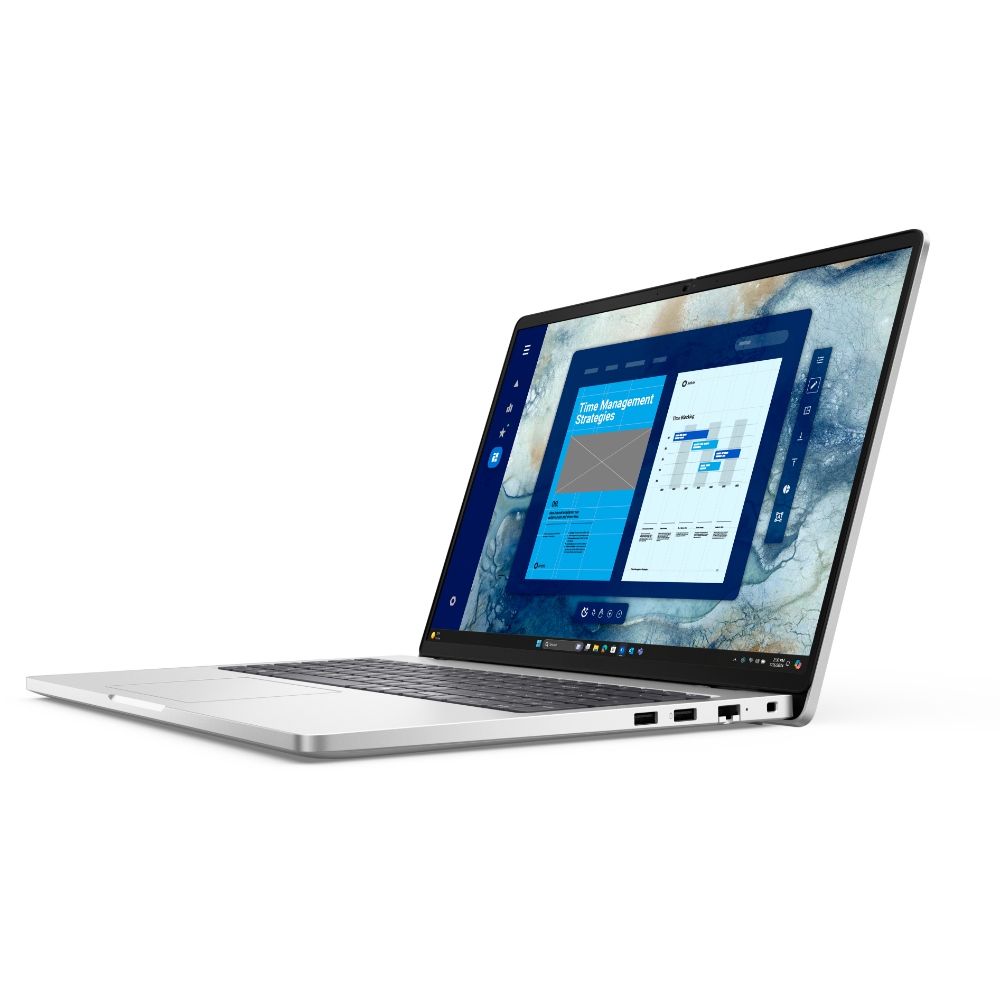 Dell Pro - Notebook - 16" - Intel Core Ultra 7 255U / 5.2 GHz - 32 GB - DDR5 SDRAM - 1 TB - Integrated Intel Graphics - Windows 11 Pro - 3-year warranty - Silver