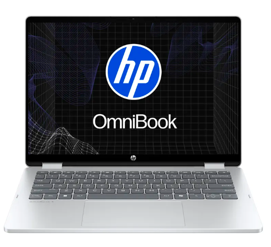 Laptop HP 14" OmniBook 14-fp0054la - Intel 1334U - Core i5 / 4.6 GHz - LPDDR5 SDRAM - 512 GB SSD - Intel Graphics - Windows 11 Home - Español- + Lápiz