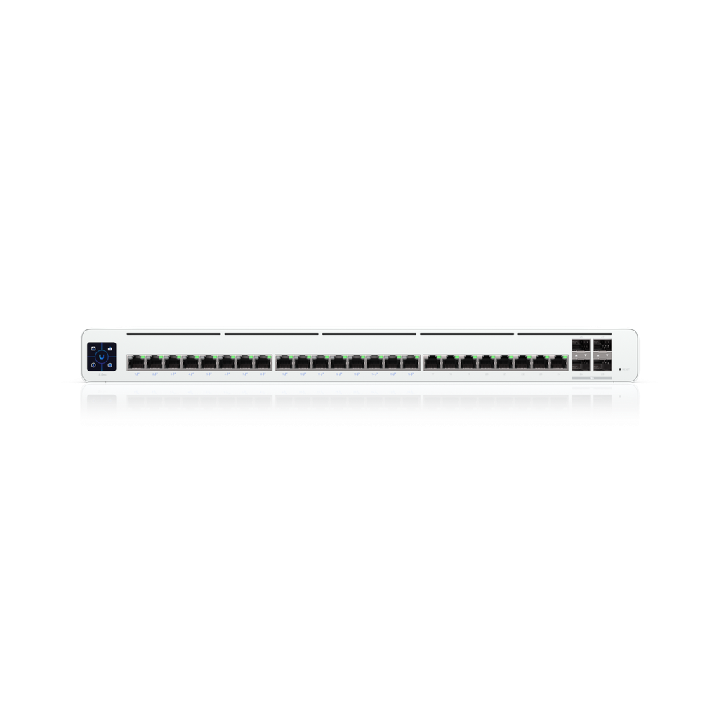 Ubiquiti UISP Switch Pro 220W (27V) PoE switch with (24) GbE RJ45 ports