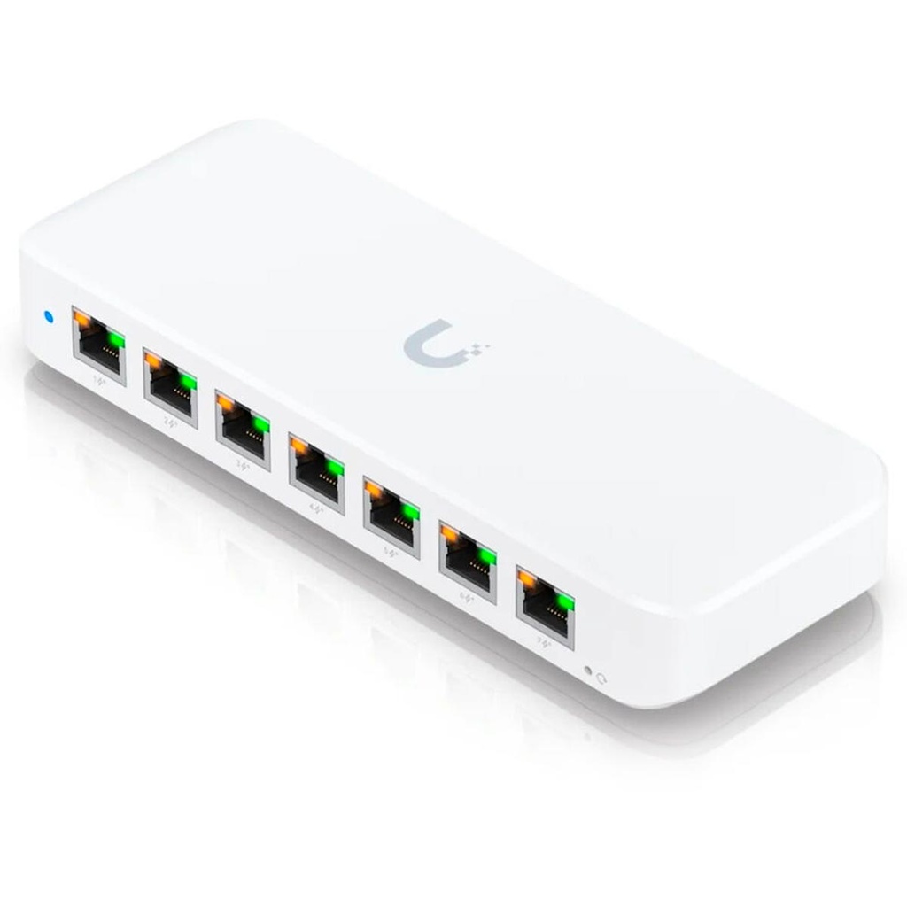 Ubiquiti Unifi Switch Ultra Layer 2 8-port GbE PoE switch with versatile mounting options 42W