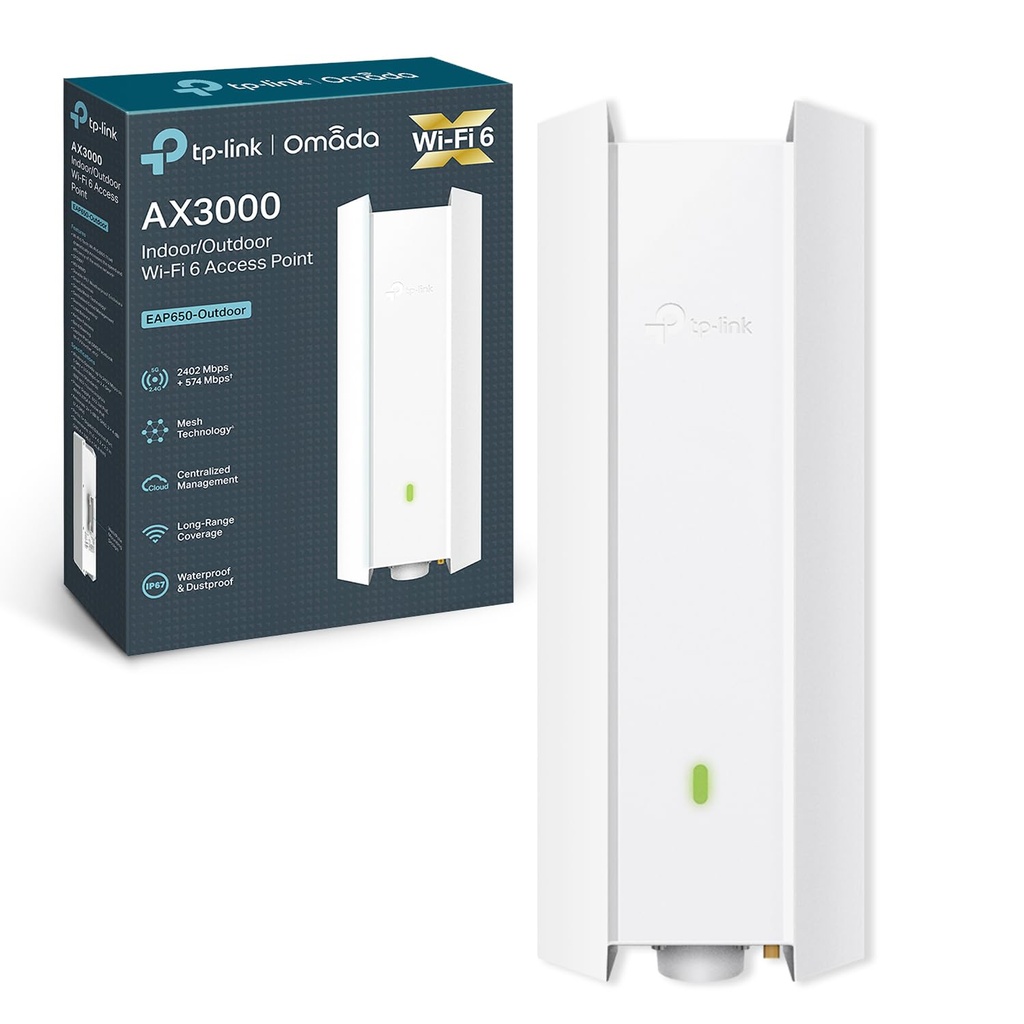 Punto de Acceso Inalámbrico TP-LINK EAP650-Outdoor V1