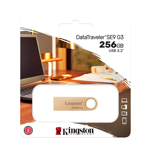 Kingston - USB flash drive - USB 3.2 Gen 1 - DataTraveler SE9 G3