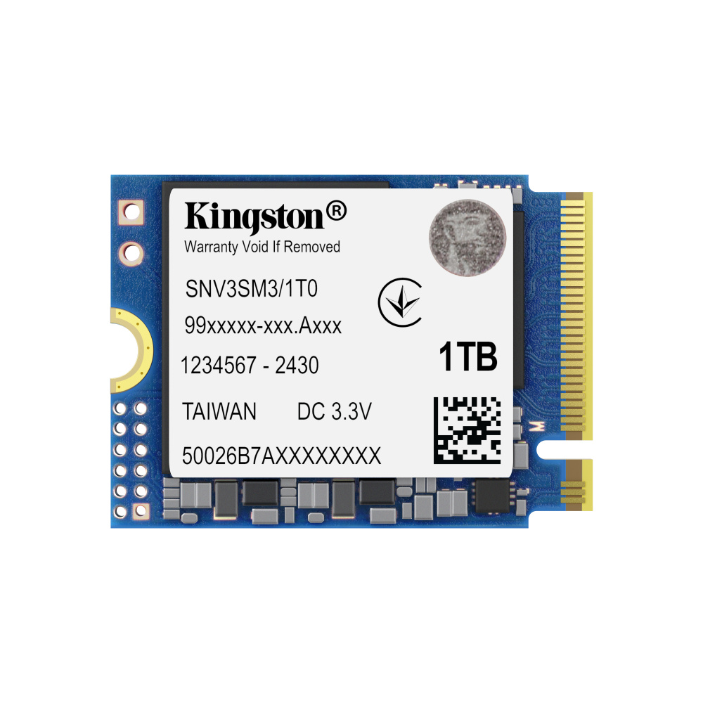 Disco Duro Interno Kingston SSD 1TB M.2 2230