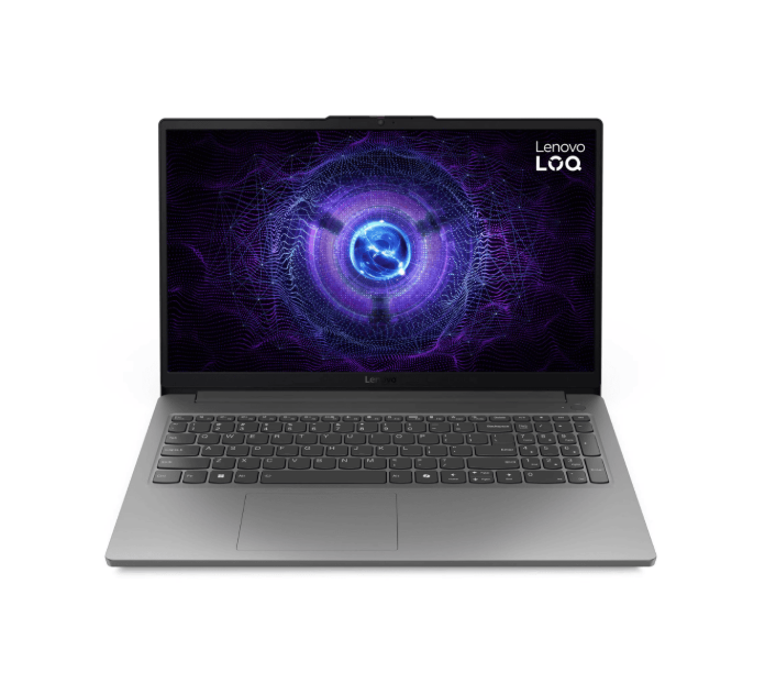 Laptop Lenovo LOQ 15IAX9 Core i5-12450HX 16GB RAM + 512GB SSD + RTX4050 6GB 15.6" Win11 Home Gris en Español