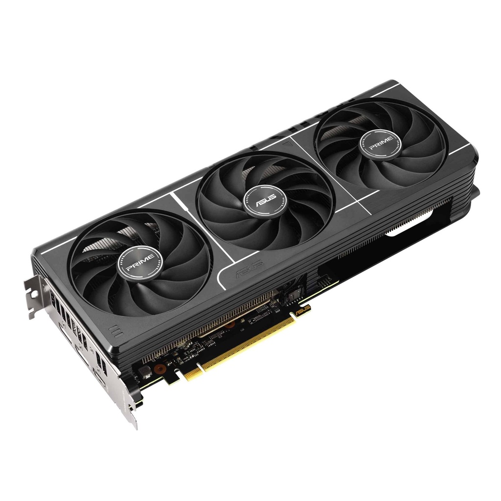 ASUS - PRIME-RX9060XT-O8G - PCI Express 5.0 - AMD - AMD Radeon RX 9070 XT - GDDR6 SDRAM - HDMI / DisplayPort