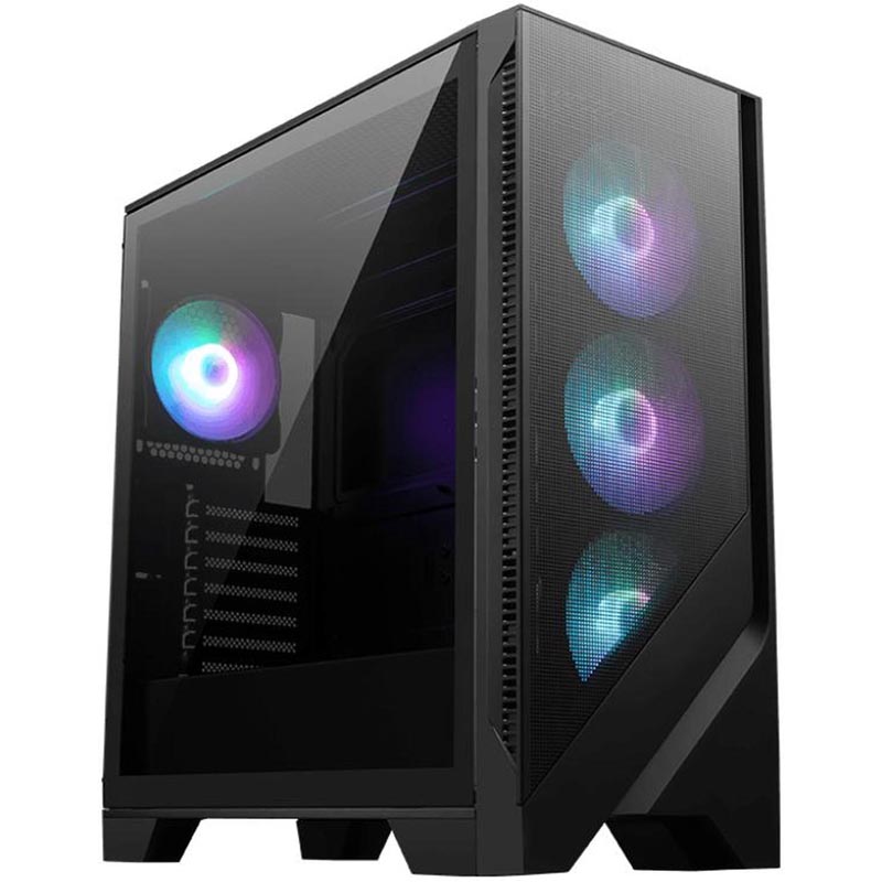 MSI - 824142355879 - Mid tower - ATX / Mini ITX / micro ATX - All black
