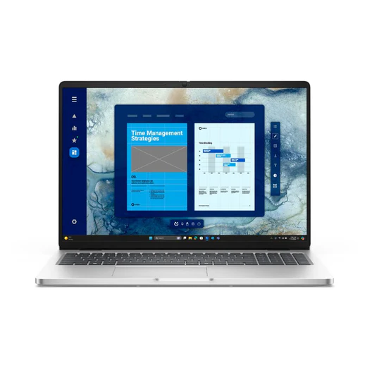 Laptop Dell Pro Silver 16" Intel Core Ultra 5 235U 16GB RAM 512GB SSD Intel Arc W11 Pro Plateada Teclado Español
