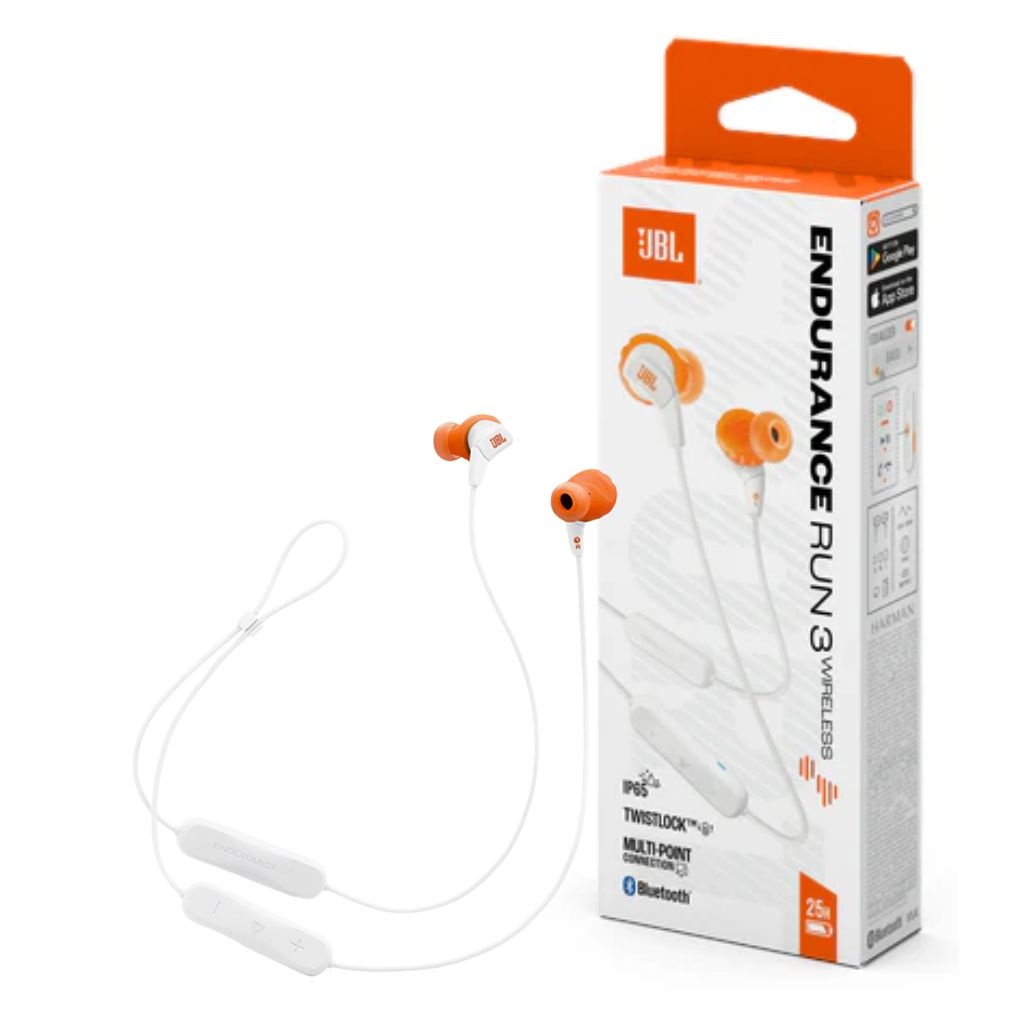 Audífonos JBL Alámbricos - Endurance Run 3 - Blanco