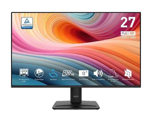 MSI - LED-backlit LCD monitor - 27" - 1920 x 1080 - IPS - HDMI / DisplayPort / VGA - Black