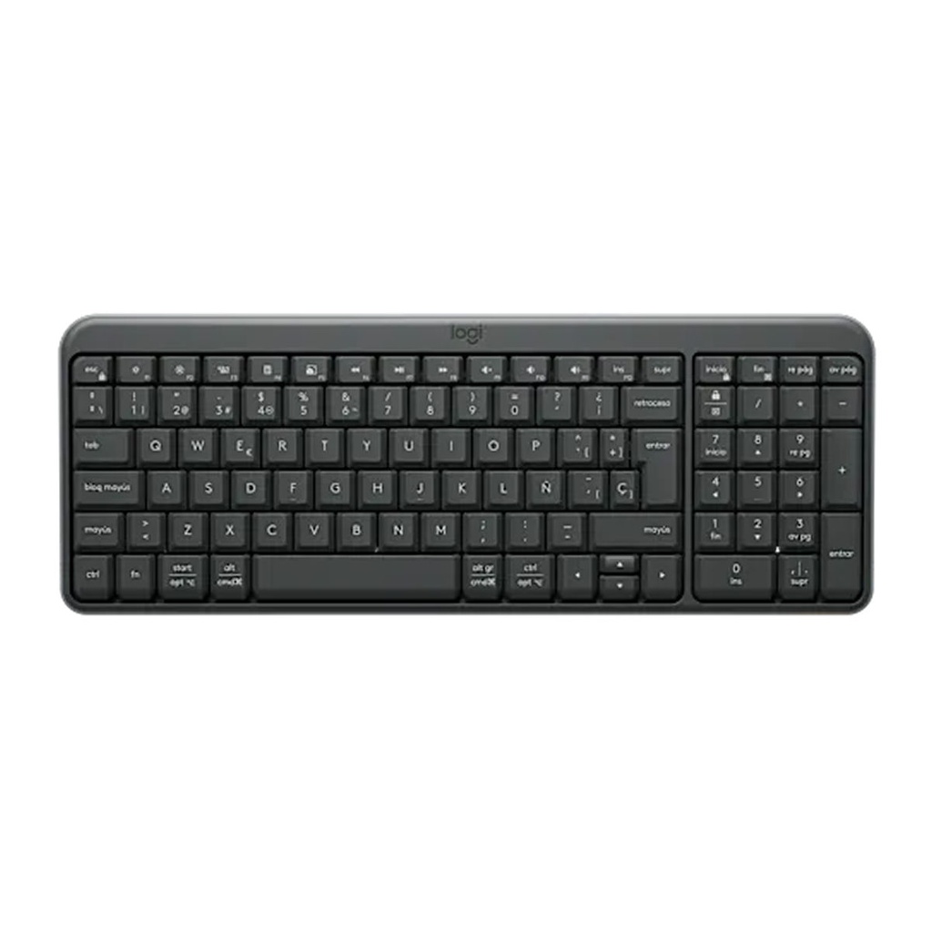 Logitech - Teclado - Bluetooth - Graphite - K250
