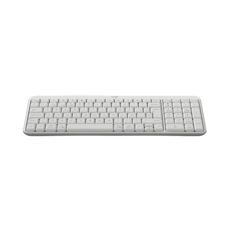 Teclado Logitech K250 Bluetooth Blanco