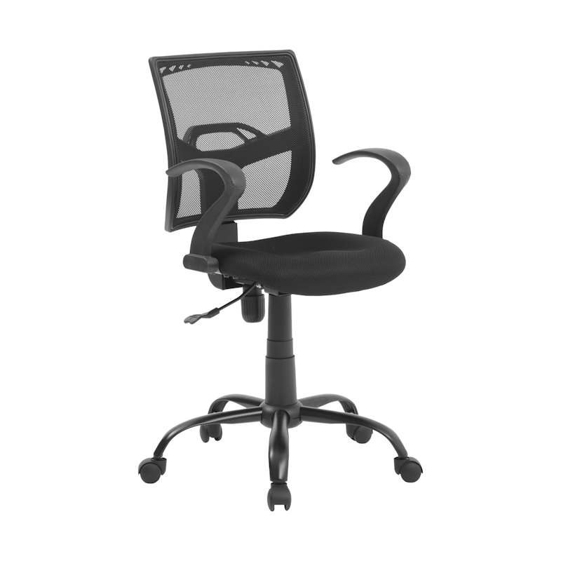 Silla Secretarial Stuttgart Xtech - Base Metálica - negro