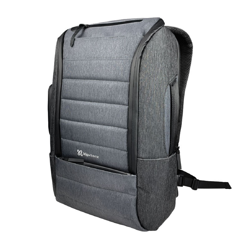 Mochila Klip Xtreme para laptop 15.6" - Polyester - Dark gray - KNB-896GR