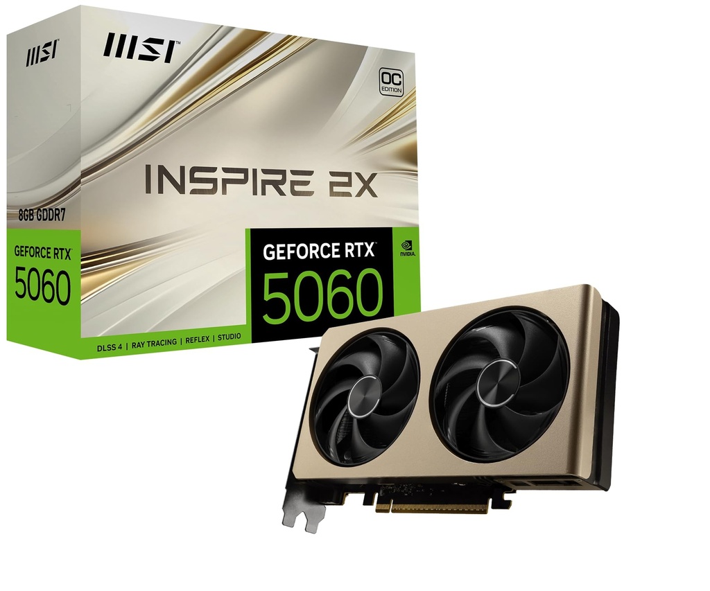 Tarjeta de vídeo Gaming MSI - PCI Express - NVIDIA GeForce RTX 5060