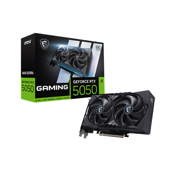 MSI - PCI Express x16 - NVIDIA - GeForce RTX 5050 - 824142438336
