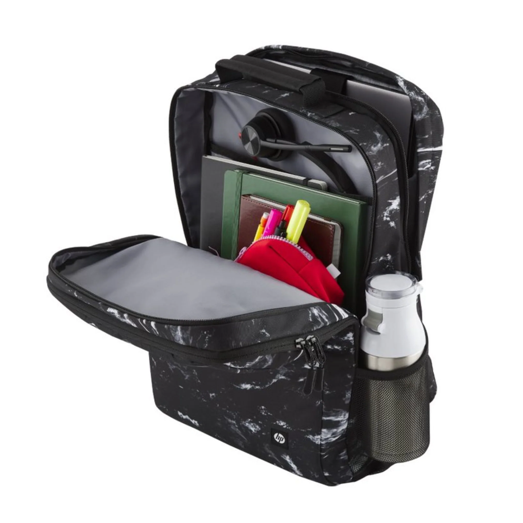 HP - Campus XL - mochila para transporte de portátil - 16.1" - mármol piedra