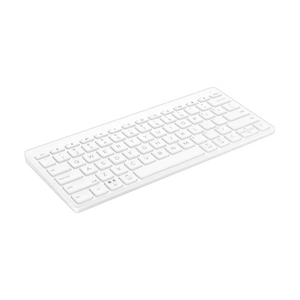 HP - Keyboard - Wireless - White - 692T0AA#ABM