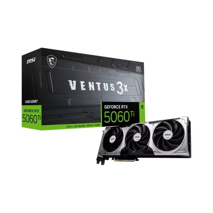 MSI - PCI Express - NVIDIA GeForce RTX 5060 Ti - 8G VENTUS 2X PLUS