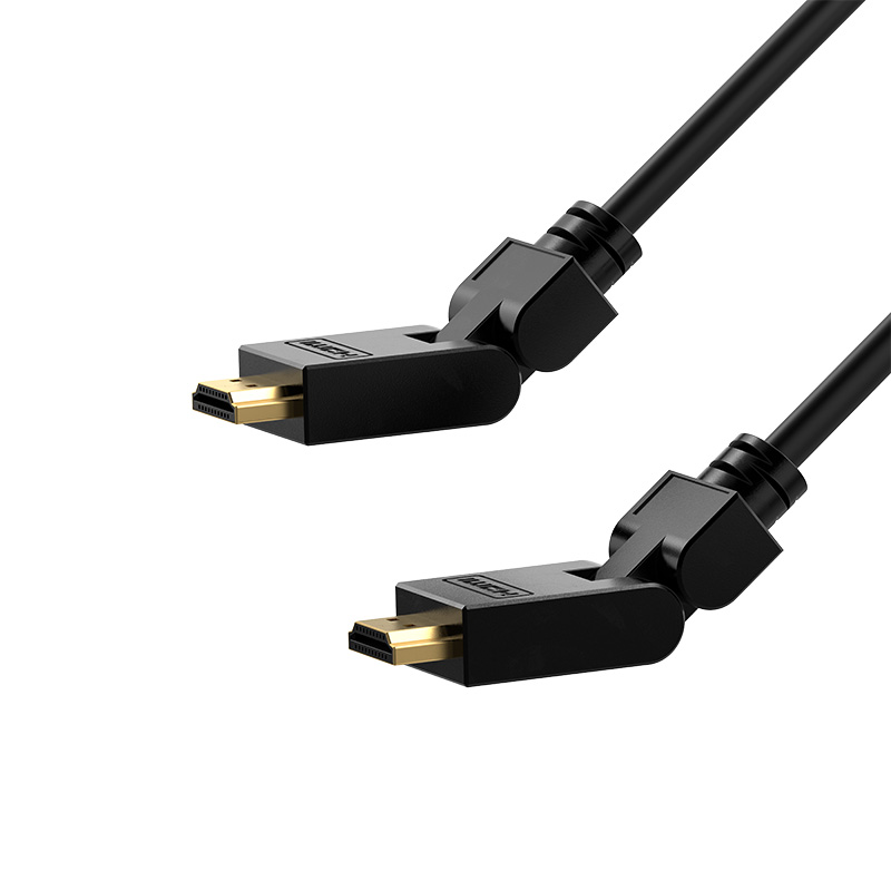 Video / audio cable - HDMI Xtech - - Male to Male Swivel 6f XTC-607
