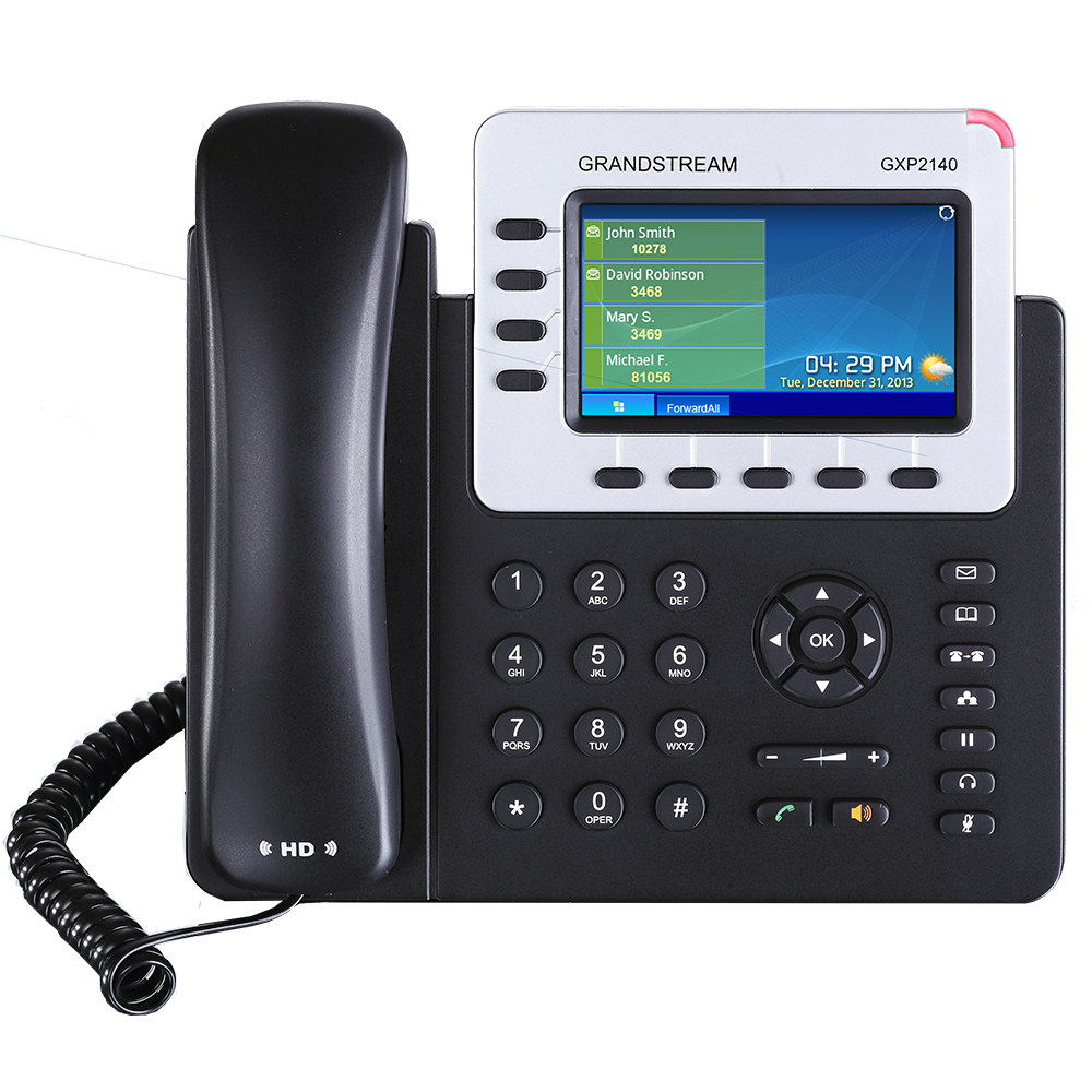 Teléfono IP PHONE GRANDSTREAM 4LINE 6SIP GIGA POE BLUET