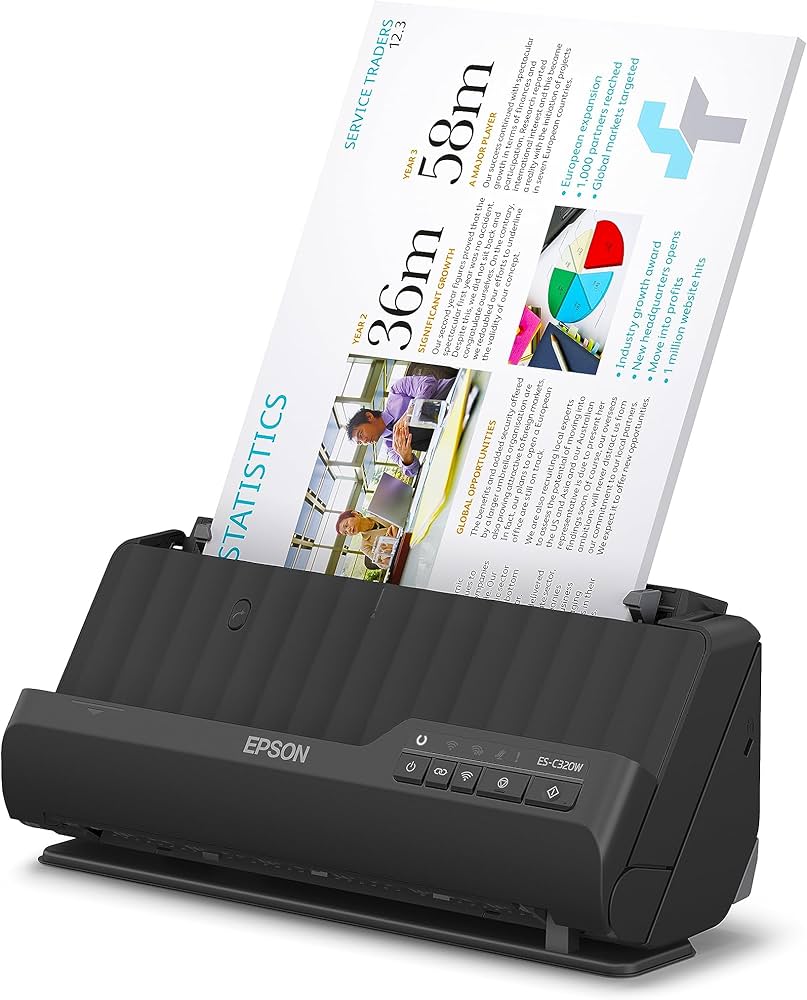 Escáner Inalámbrico EPSON ES-C320W